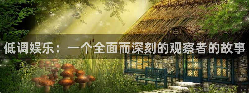 蓝图娱乐官网入口：低调娱乐：一个全面而深刻的观察者的故事